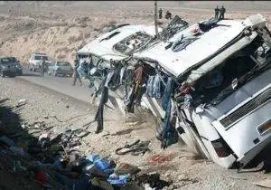 آخرین وضعیت مصدومان واژگونی اتوبوس محور فیروزآباد – کوار | ۵ نفر هنوز بستری‌اند