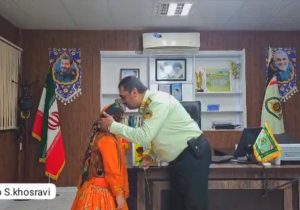 تقدیر نونهال قشقایی از مأموران خدوم نیروی انتظامی کوار در هفته ناجا