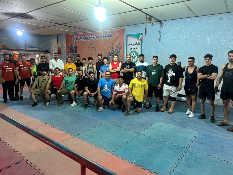 شرکت کنندگان در مسابقات آمادگی جسمانی کوار