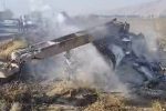 حادثه مرگبار در محور قصیرا کوار؛ جان‌باختن کارگر خفری در سانحه آتش‌سوزی خودرو